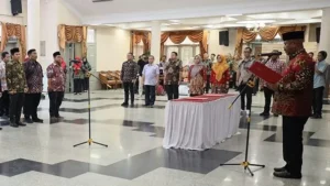Pelantikan Pejabat Administrator dan Pengawas di Pendopo
