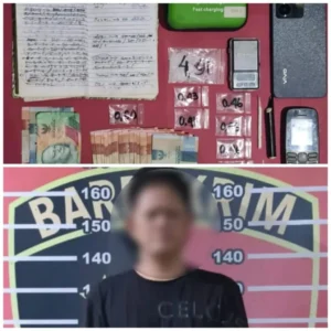 Polsek Sungai Pinang Ungkap Kasus Penyalahgunaan Narkoba 3 Pria Diamankan