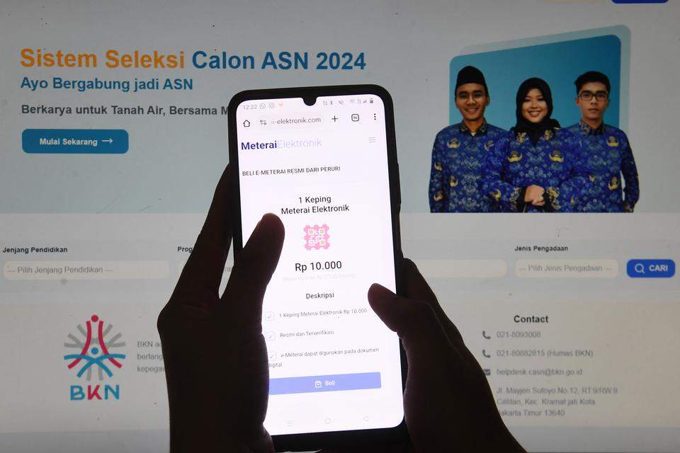 Ombudsman Minta Pemerintah Perbaiki Sistem Pengadaan dan Distribusi E-Meterai untuk CPNS 2024 benuanta