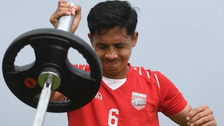 Ikhsan Zikrak Siap Hadapi PSS Sleman Usai Jeda Internasional benuanta