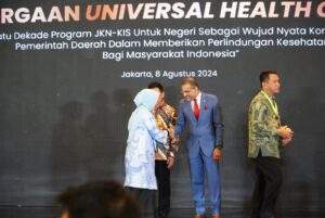 Pembuktian Berau Perduli Kesehatan Masyarkat, Bupati Sri Terima Penghargaan UHC Award 2024 benuanta