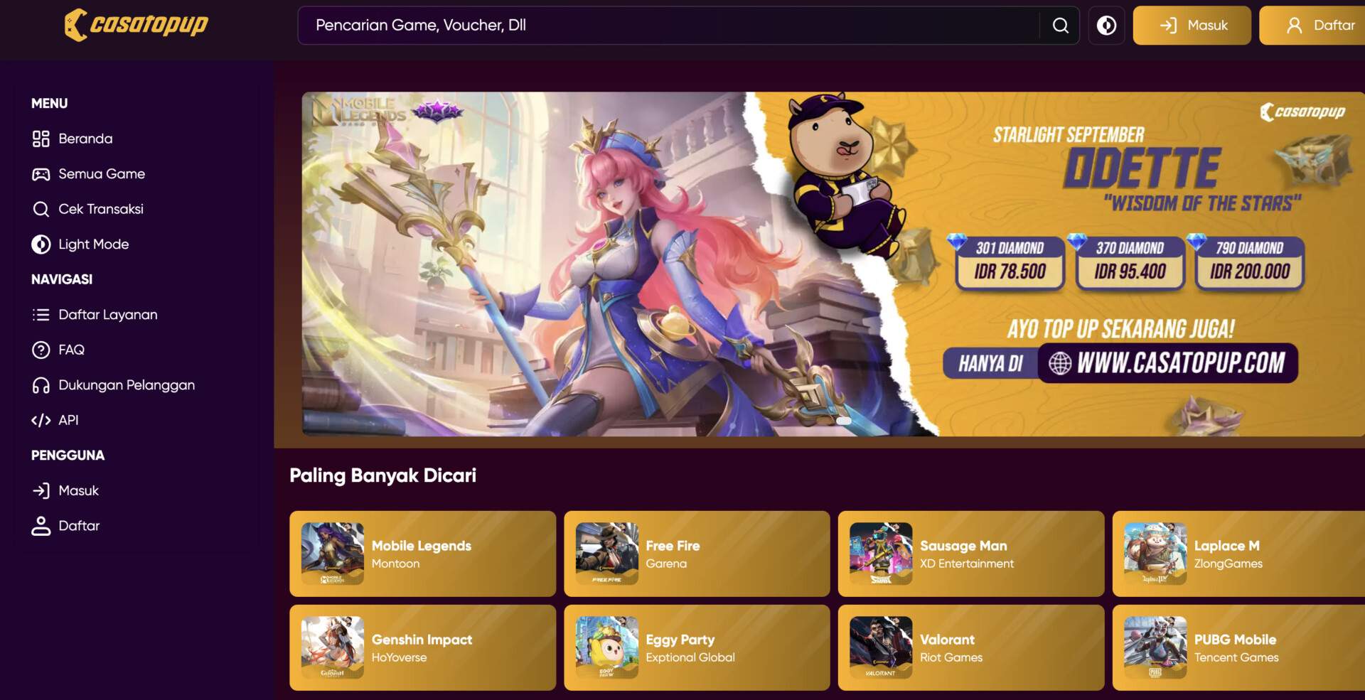 Keuntungan Top Up Game di Casa Topup Dibandingkan Platform Lain benuanta