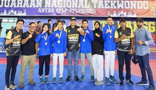 Dispora Kaltim Dorong Peningkatan Latihan Atlet Taekwondo
