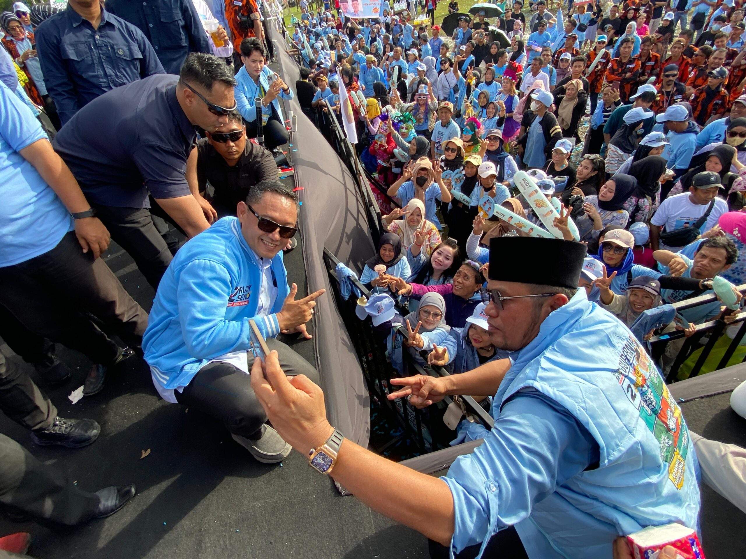 Ribuan Warga Hadiri Kampanye Akbar, Rudy Mas'ud Serukan Harapan Baru untuk Kaltim