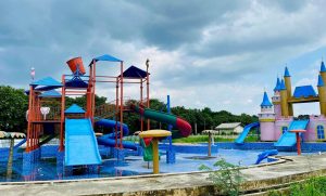 Proyek Waterboom Pulau Kumala Capai 70 Persen, Dispar Kukar Targetkan Rampung Tahun Ini