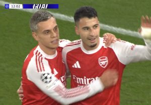 Usai Bawa Arsenal Menang, Martinelli Tegaskan Ambisi Tim untuk Sapu Bersih Semua Gelar