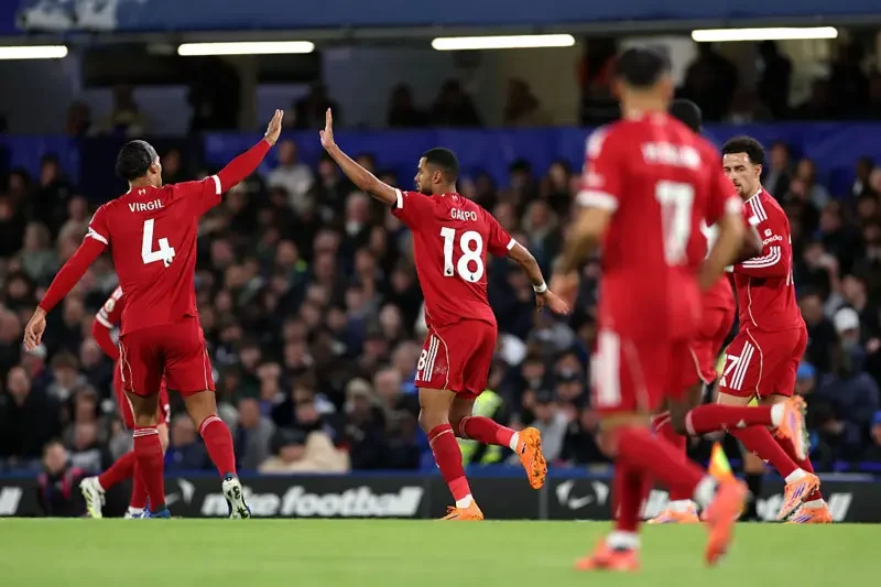 Babak Kedua Berjalan, Cody Gakpo Bawa Liverpool Samakan Kedudukan
