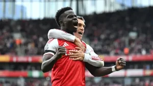 Hasil Liga Inggris: Tumbangkan West Ham 2-0, Arsenal Sukses Rebut Puncak Klasemen