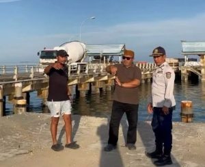 Demi Sambut Wisatawan, Wabup Berau Gamalis Desak Proyek Rehabilitasi Dermaga Sidayang Dikebut