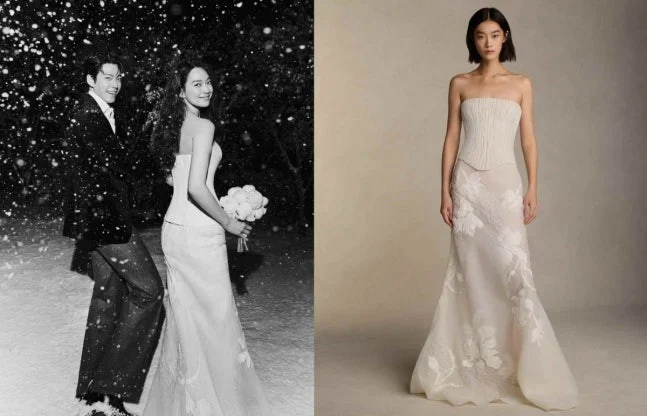 Resmi Menikah, Harga Gaun Pengantin Shin Min Ah Tembus Rp500 Juta