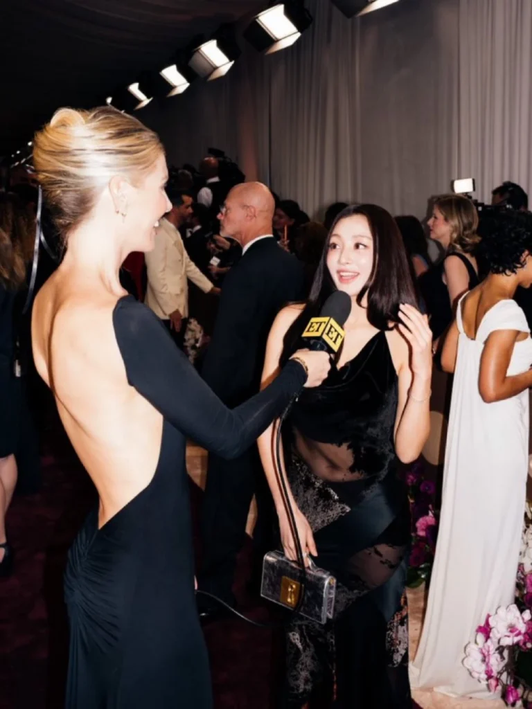 Jihyo TWICE Sempatkan Hadiri Golden Globe di Tengah Tur Dunia