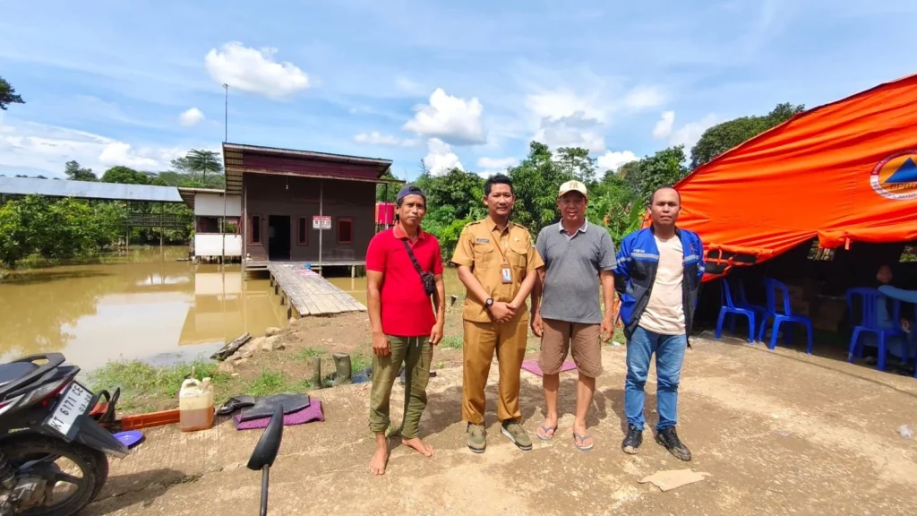 Kondisi Terkini Dusun Pondok Labu Usai Terendam Luapan Sungai Mahakam