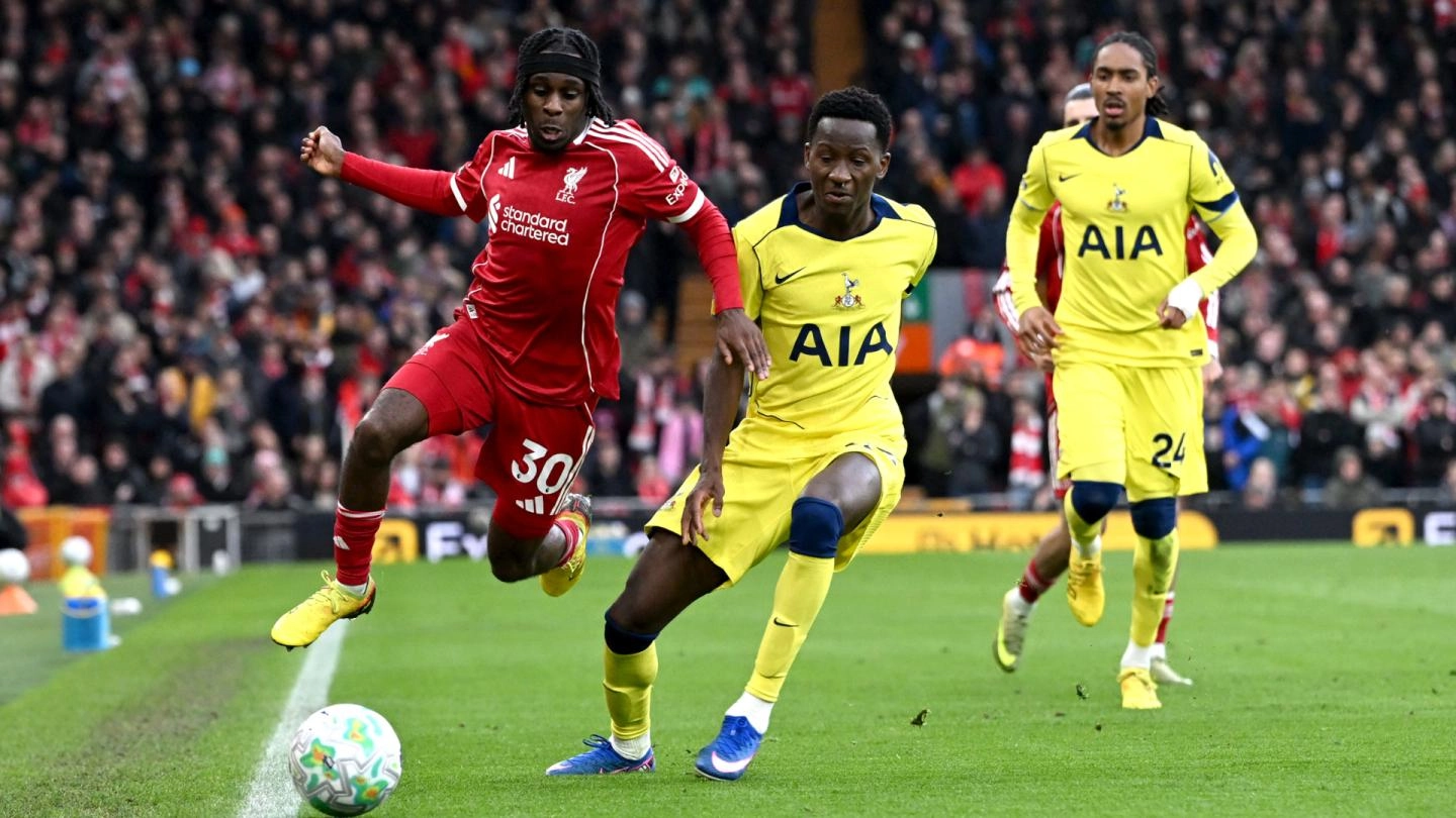 Hasil Liga Inggris Liverpool dan Tottenham Berbagi Angka Skor Satu Sama